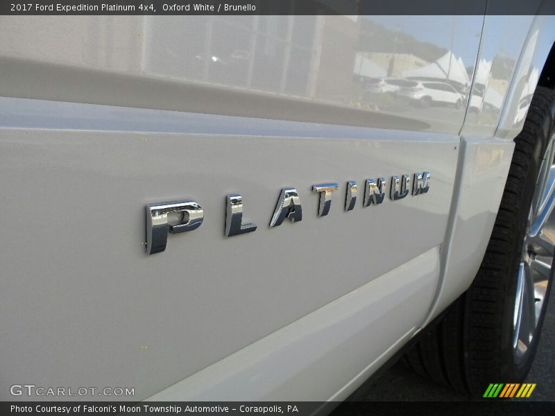 Oxford White / Brunello 2017 Ford Expedition Platinum 4x4
