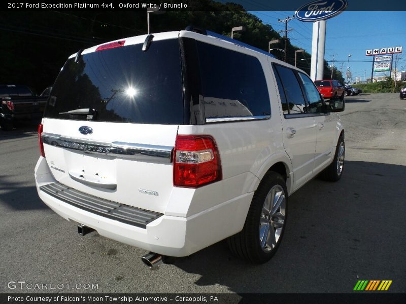 Oxford White / Brunello 2017 Ford Expedition Platinum 4x4