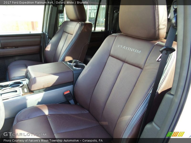 Oxford White / Brunello 2017 Ford Expedition Platinum 4x4