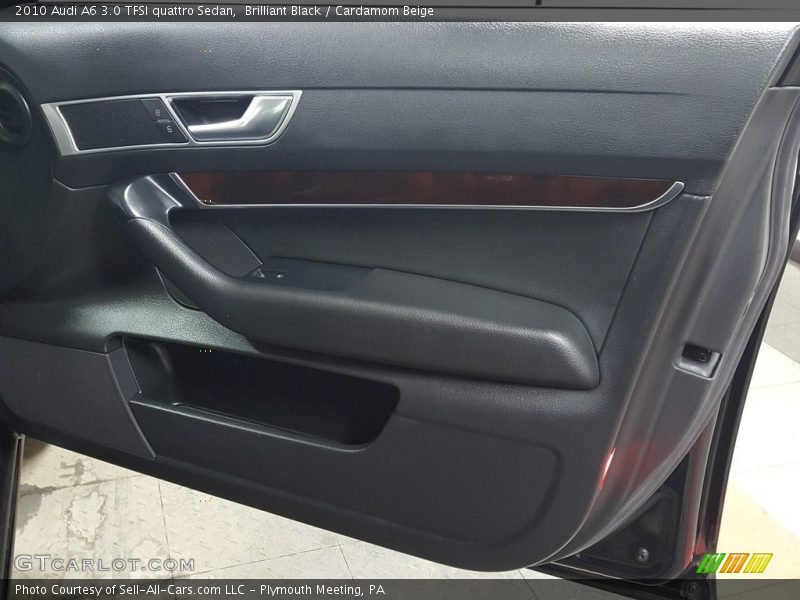 Brilliant Black / Cardamom Beige 2010 Audi A6 3.0 TFSI quattro Sedan