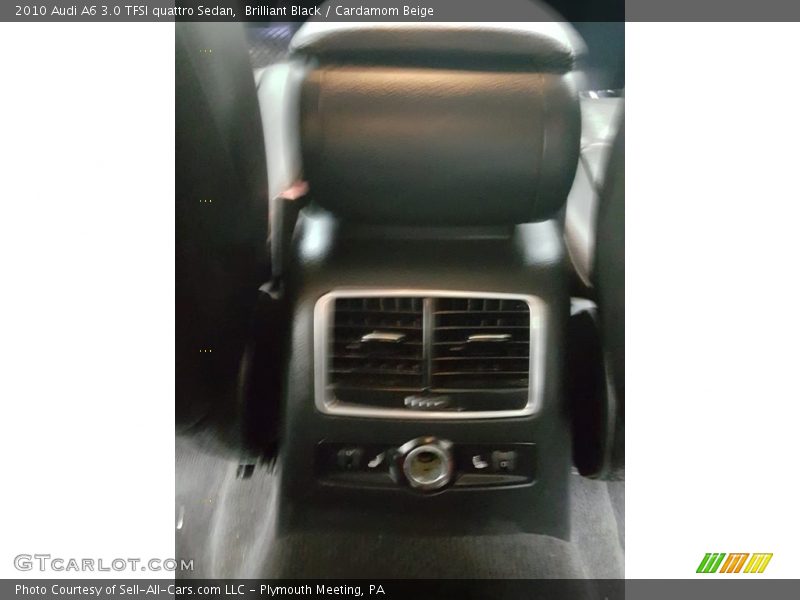 Brilliant Black / Cardamom Beige 2010 Audi A6 3.0 TFSI quattro Sedan