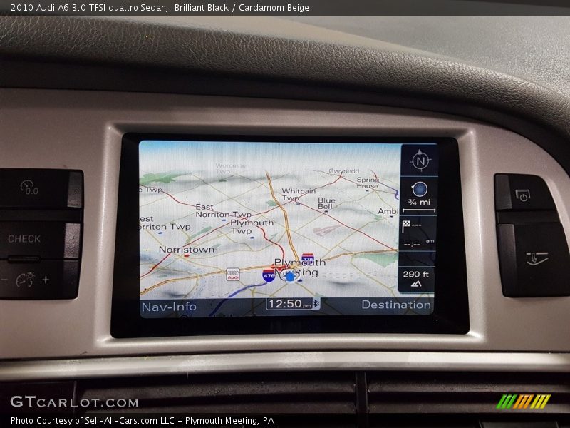Brilliant Black / Cardamom Beige 2010 Audi A6 3.0 TFSI quattro Sedan