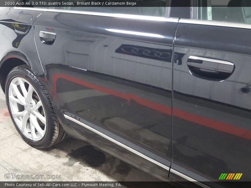 Brilliant Black / Cardamom Beige 2010 Audi A6 3.0 TFSI quattro Sedan