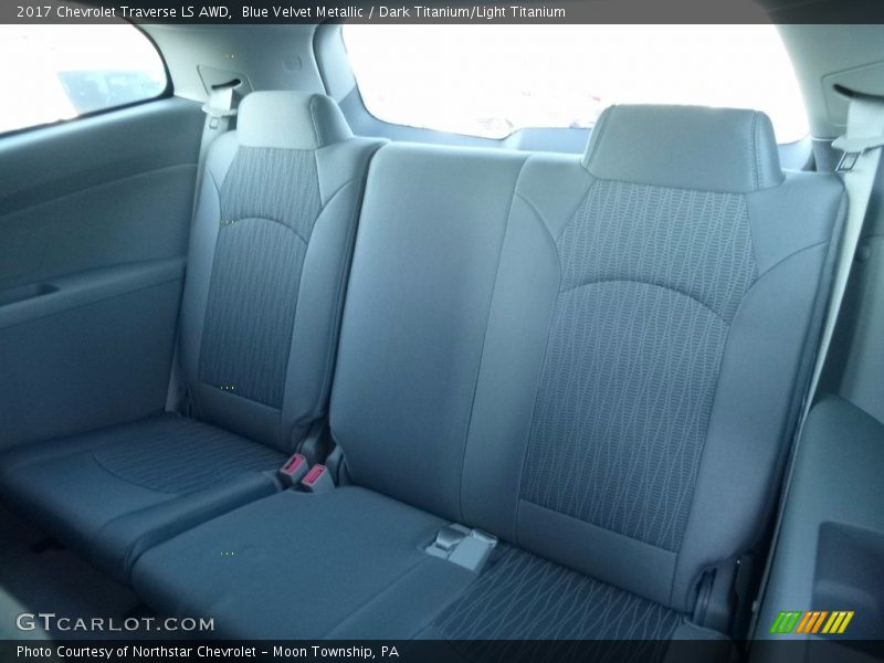 Blue Velvet Metallic / Dark Titanium/Light Titanium 2017 Chevrolet Traverse LS AWD