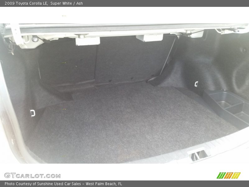 Super White / Ash 2009 Toyota Corolla LE