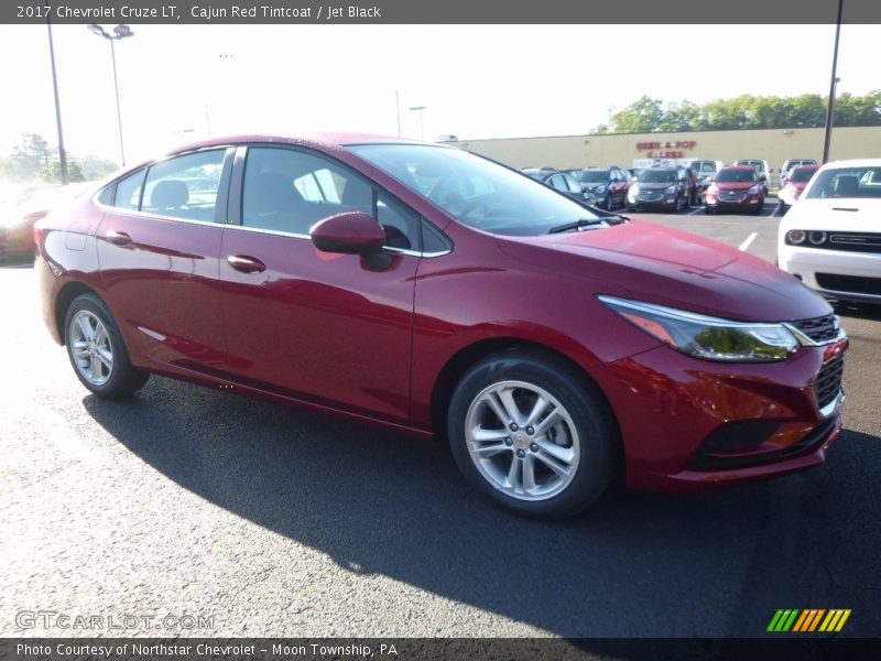 Cajun Red Tintcoat / Jet Black 2017 Chevrolet Cruze LT