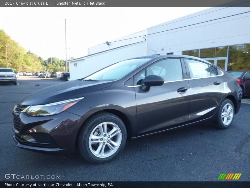 Tungsten Metallic / Jet Black 2017 Chevrolet Cruze LT