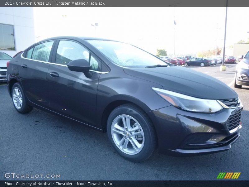 Tungsten Metallic / Jet Black 2017 Chevrolet Cruze LT