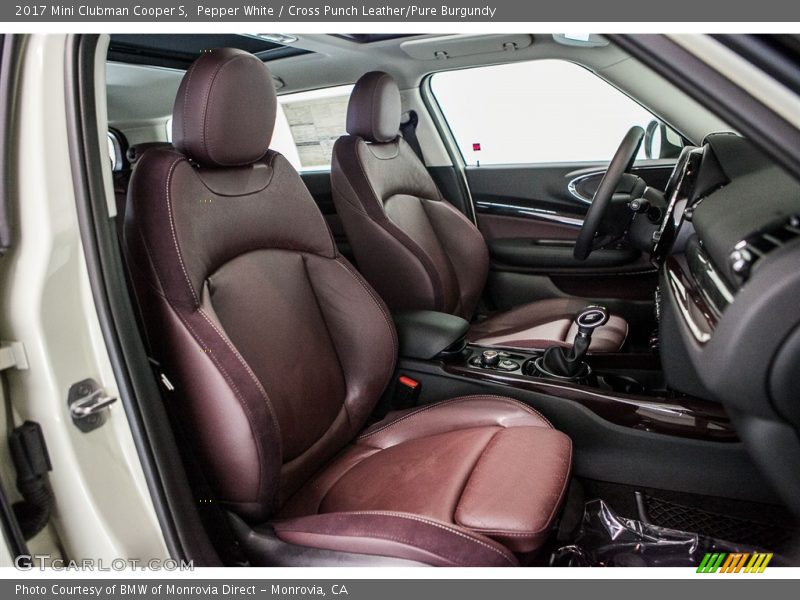 Front Seat of 2017 Clubman Cooper S