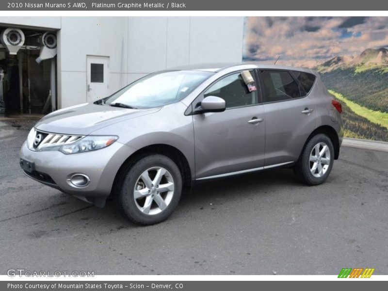 Platinum Graphite Metallic / Black 2010 Nissan Murano S AWD