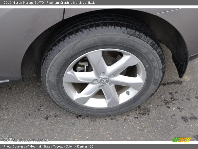 Platinum Graphite Metallic / Black 2010 Nissan Murano S AWD