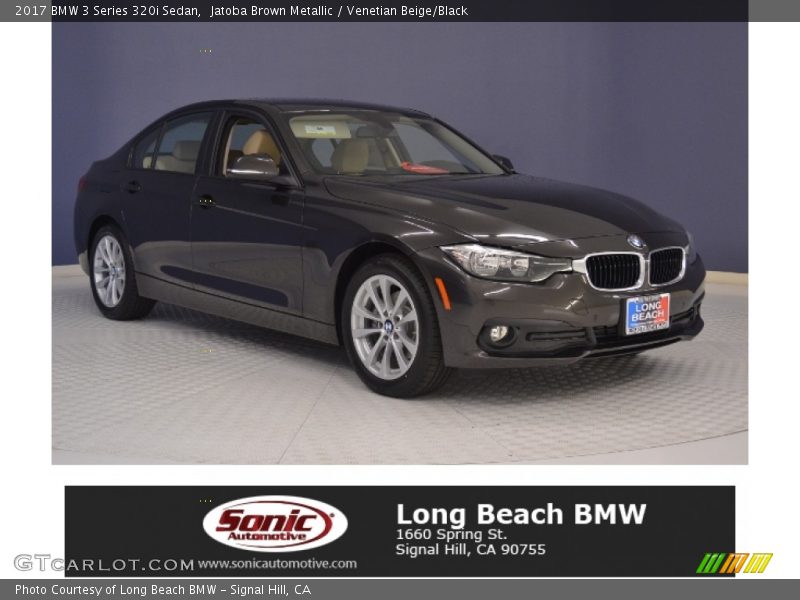 Jatoba Brown Metallic / Venetian Beige/Black 2017 BMW 3 Series 320i Sedan