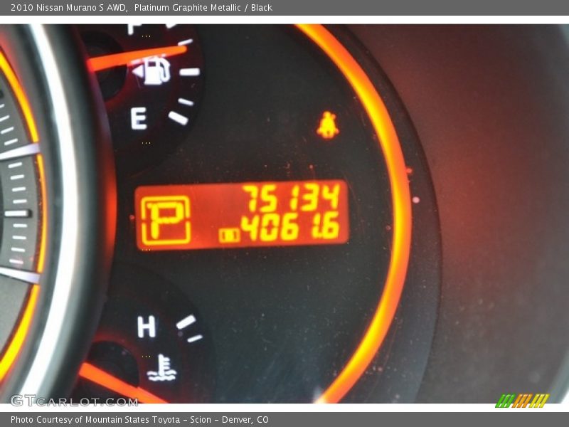 Platinum Graphite Metallic / Black 2010 Nissan Murano S AWD