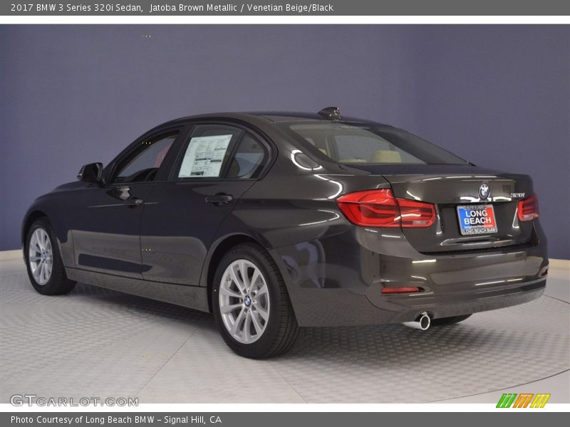 Jatoba Brown Metallic / Venetian Beige/Black 2017 BMW 3 Series 320i Sedan