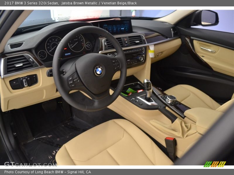 Jatoba Brown Metallic / Venetian Beige/Black 2017 BMW 3 Series 320i Sedan