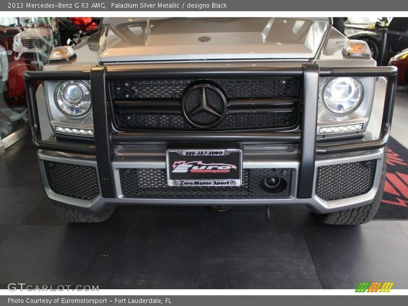 Paladium Silver Metallic / designo Black 2013 Mercedes-Benz G 63 AMG