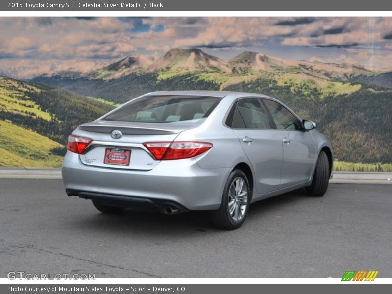 Celestial Silver Metallic / Black 2015 Toyota Camry SE