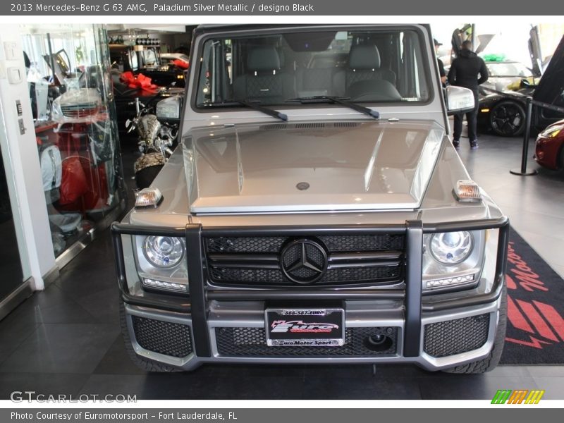 Paladium Silver Metallic / designo Black 2013 Mercedes-Benz G 63 AMG