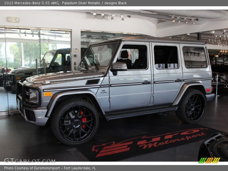 Paladium Silver Metallic / designo Black 2013 Mercedes-Benz G 63 AMG