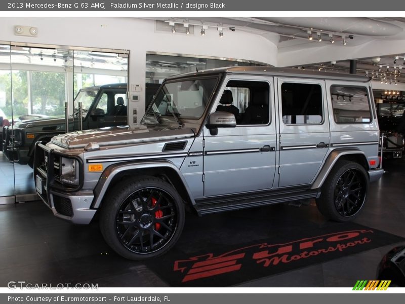 Paladium Silver Metallic / designo Black 2013 Mercedes-Benz G 63 AMG