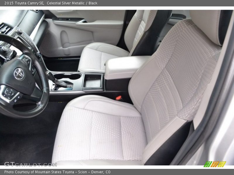 Celestial Silver Metallic / Black 2015 Toyota Camry SE