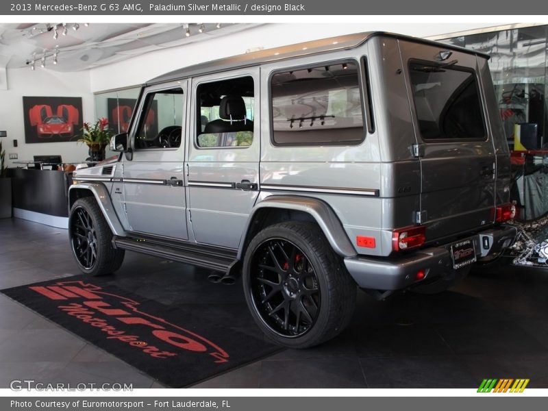 Paladium Silver Metallic / designo Black 2013 Mercedes-Benz G 63 AMG