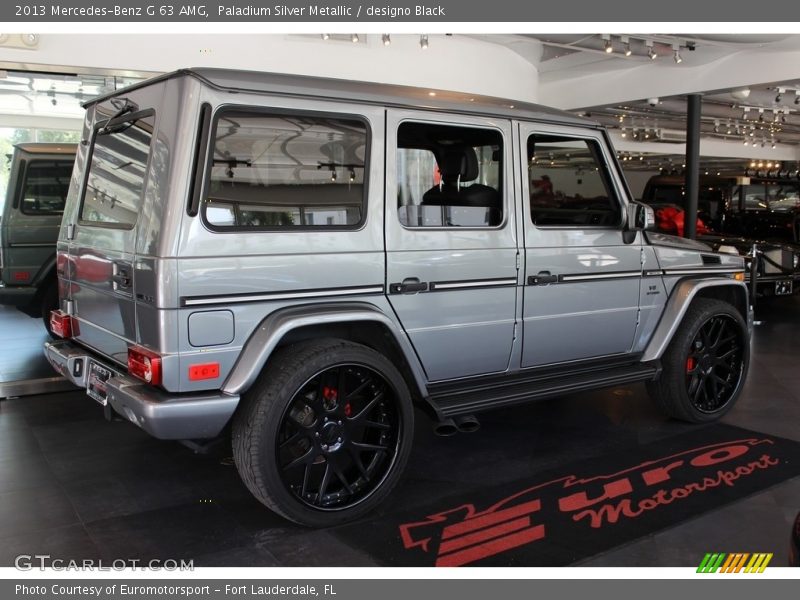Paladium Silver Metallic / designo Black 2013 Mercedes-Benz G 63 AMG