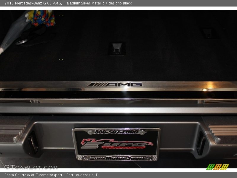 Paladium Silver Metallic / designo Black 2013 Mercedes-Benz G 63 AMG