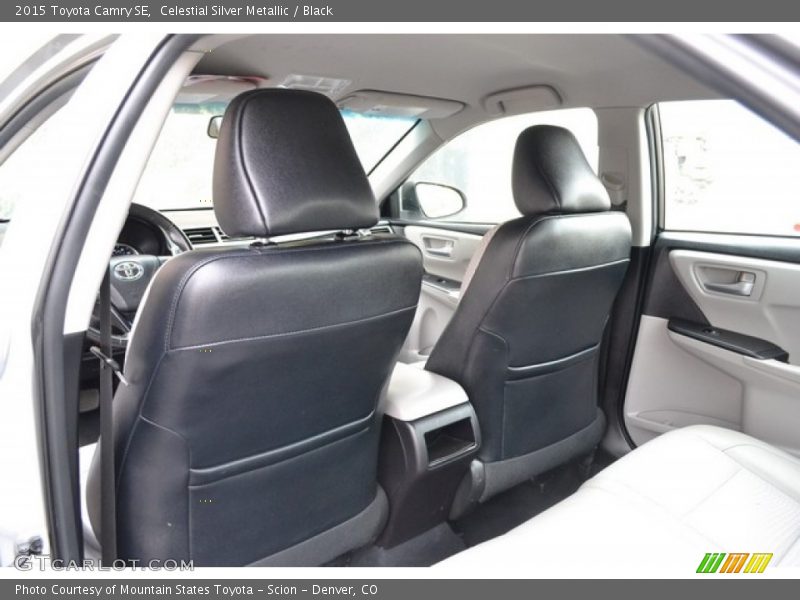Celestial Silver Metallic / Black 2015 Toyota Camry SE