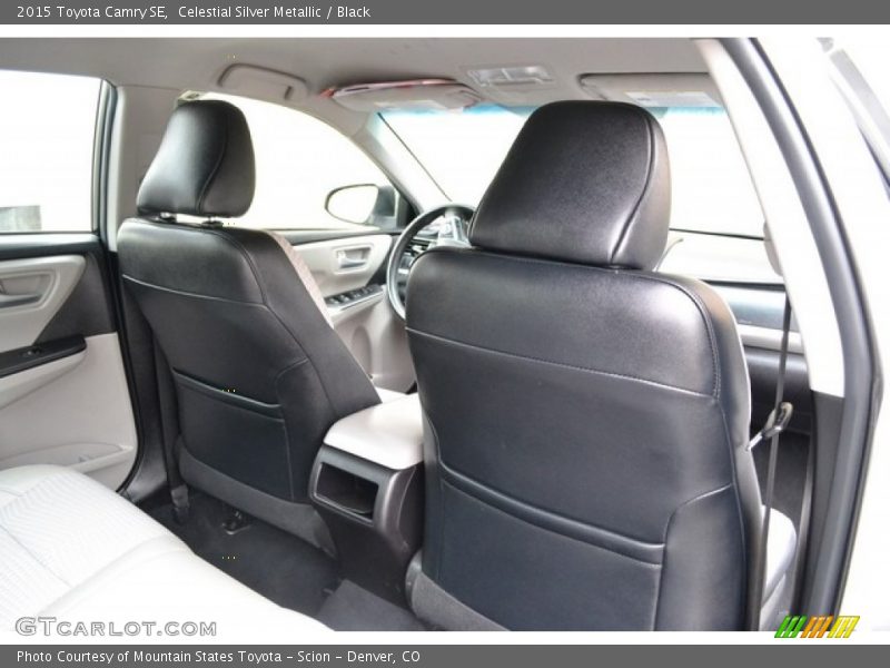 Celestial Silver Metallic / Black 2015 Toyota Camry SE