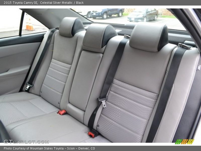 Celestial Silver Metallic / Black 2015 Toyota Camry SE