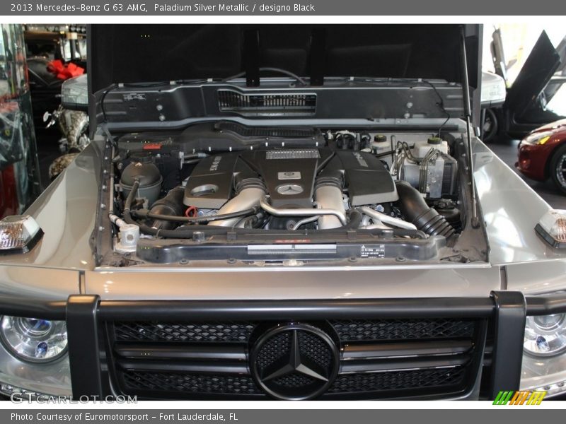 2013 G 63 AMG Engine - 5.5 Liter AMG Twin-Turbocharged DOHC 32-Valve VVT V8