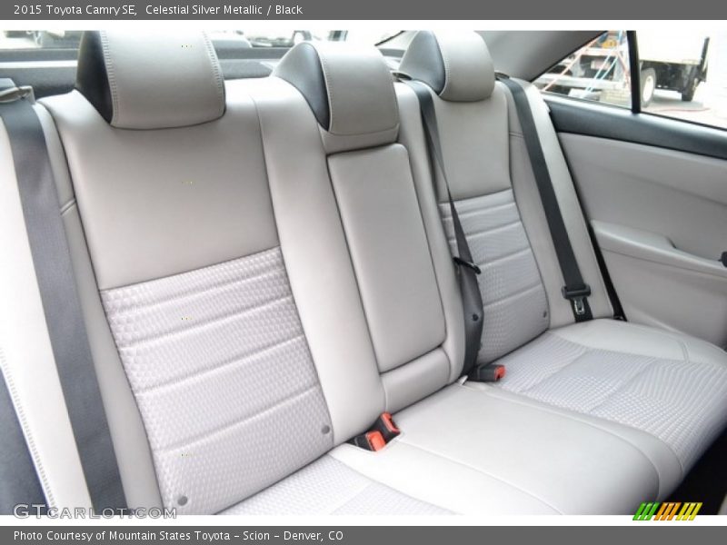 Celestial Silver Metallic / Black 2015 Toyota Camry SE