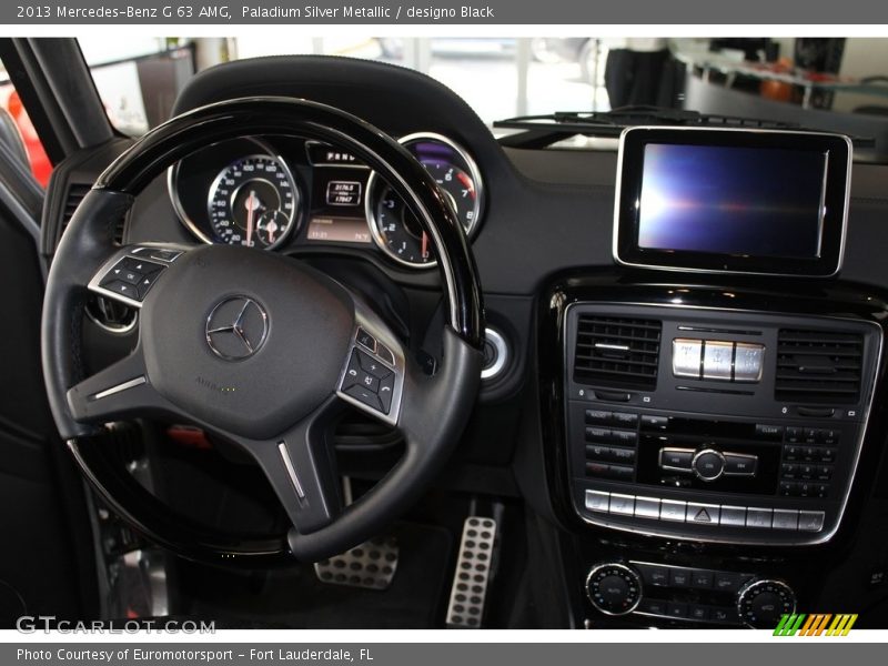 Paladium Silver Metallic / designo Black 2013 Mercedes-Benz G 63 AMG