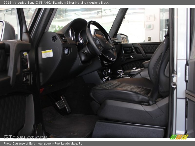 Paladium Silver Metallic / designo Black 2013 Mercedes-Benz G 63 AMG