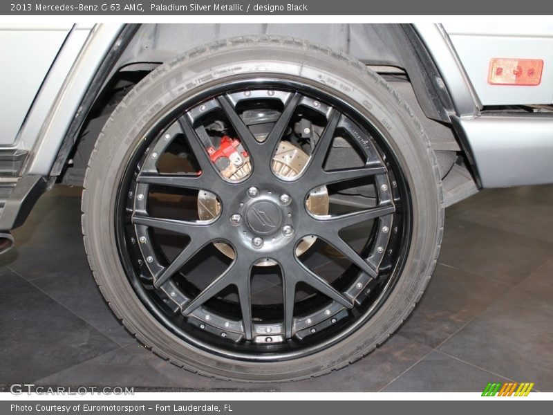 Paladium Silver Metallic / designo Black 2013 Mercedes-Benz G 63 AMG