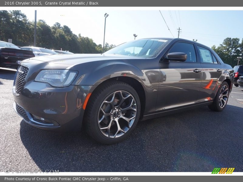 Granite Crystal Metallic / Black 2016 Chrysler 300 S