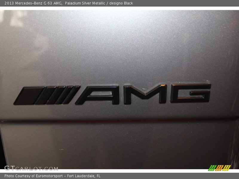 Paladium Silver Metallic / designo Black 2013 Mercedes-Benz G 63 AMG