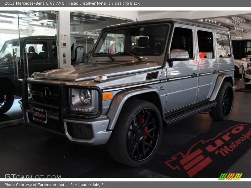 Paladium Silver Metallic / designo Black 2013 Mercedes-Benz G 63 AMG
