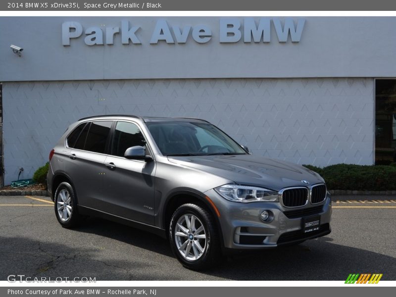 Space Grey Metallic / Black 2014 BMW X5 xDrive35i