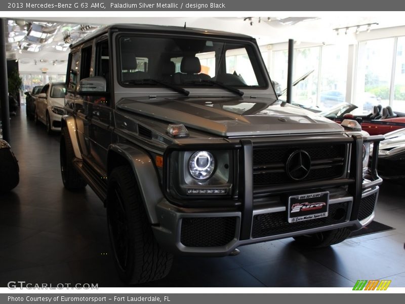 Paladium Silver Metallic / designo Black 2013 Mercedes-Benz G 63 AMG