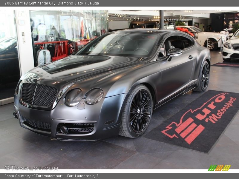 Diamond Black / Beluga 2006 Bentley Continental GT