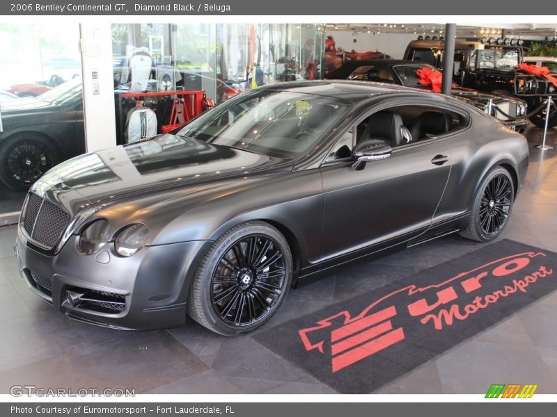 Diamond Black / Beluga 2006 Bentley Continental GT