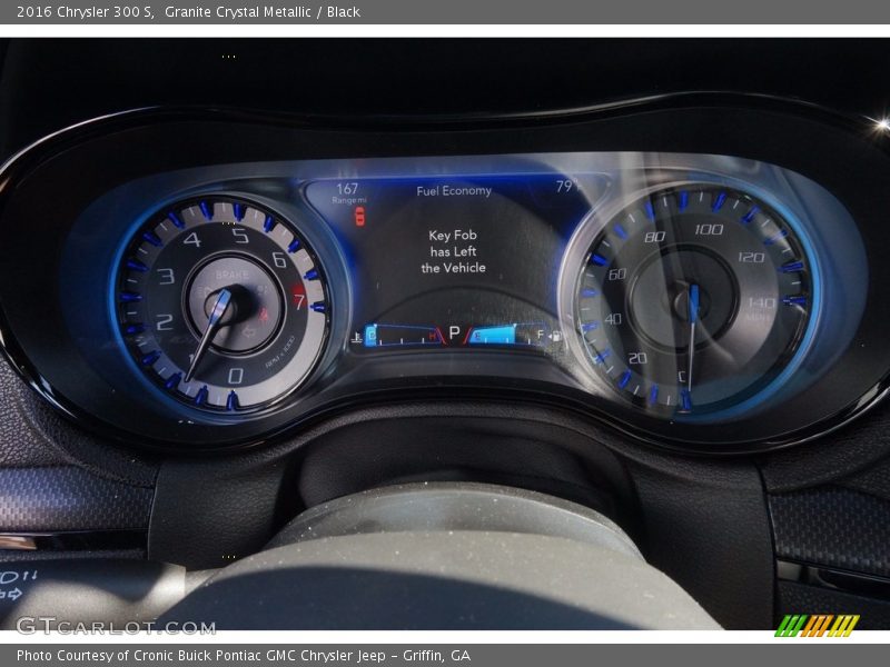 Granite Crystal Metallic / Black 2016 Chrysler 300 S