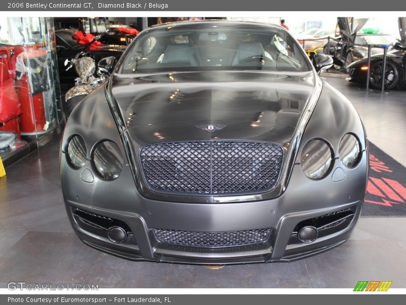 Diamond Black / Beluga 2006 Bentley Continental GT