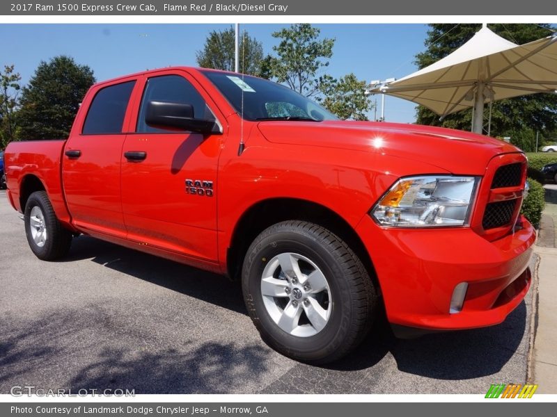 Front 3/4 View of 2017 1500 Express Crew Cab