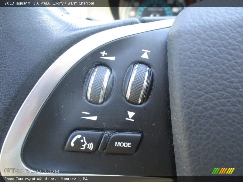 Ebony / Warm Charcoal 2013 Jaguar XF 3.0 AWD