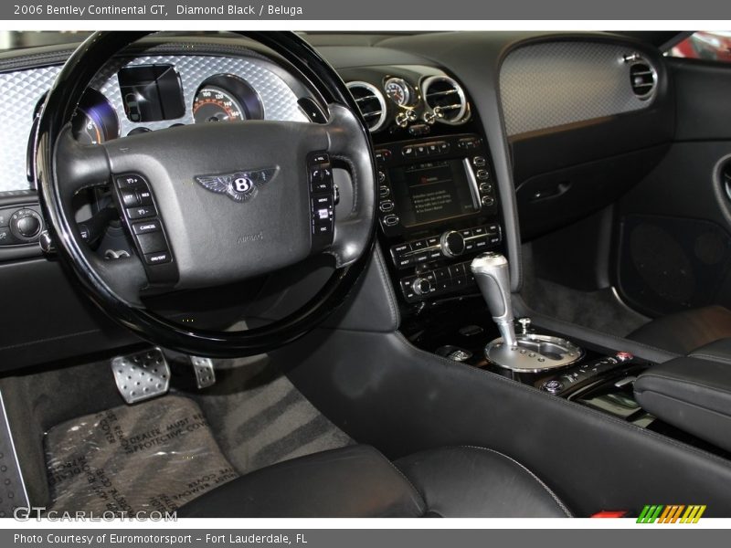 Diamond Black / Beluga 2006 Bentley Continental GT