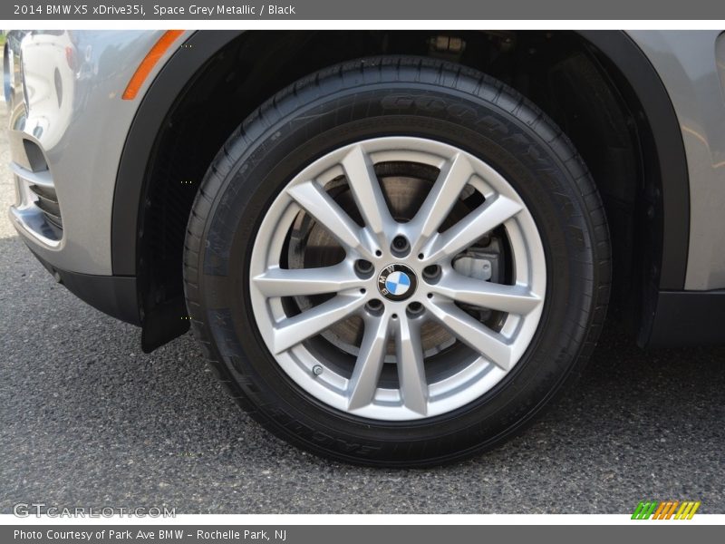 Space Grey Metallic / Black 2014 BMW X5 xDrive35i