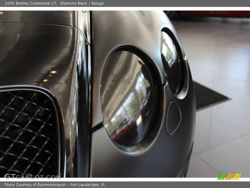 Diamond Black / Beluga 2006 Bentley Continental GT